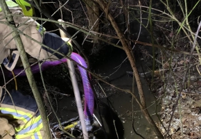 17.02.2022 Wasser auf Straße