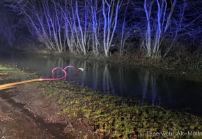 17.02.2022 Wasser auf Straße